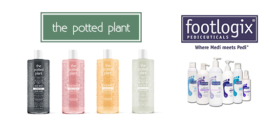 The Potted Plant & FootLogix Moisturizing and Skin Repair Products